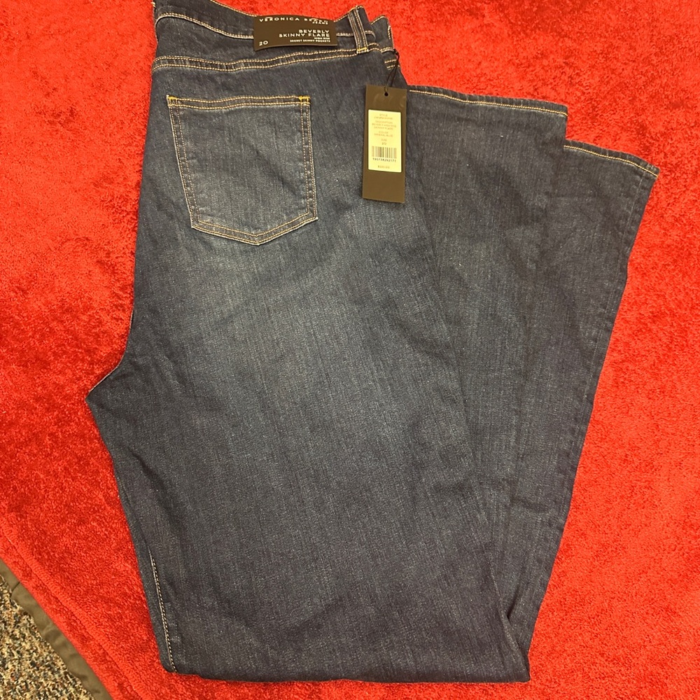 Veronica Beard Beverly high rise skinny flare Jeans